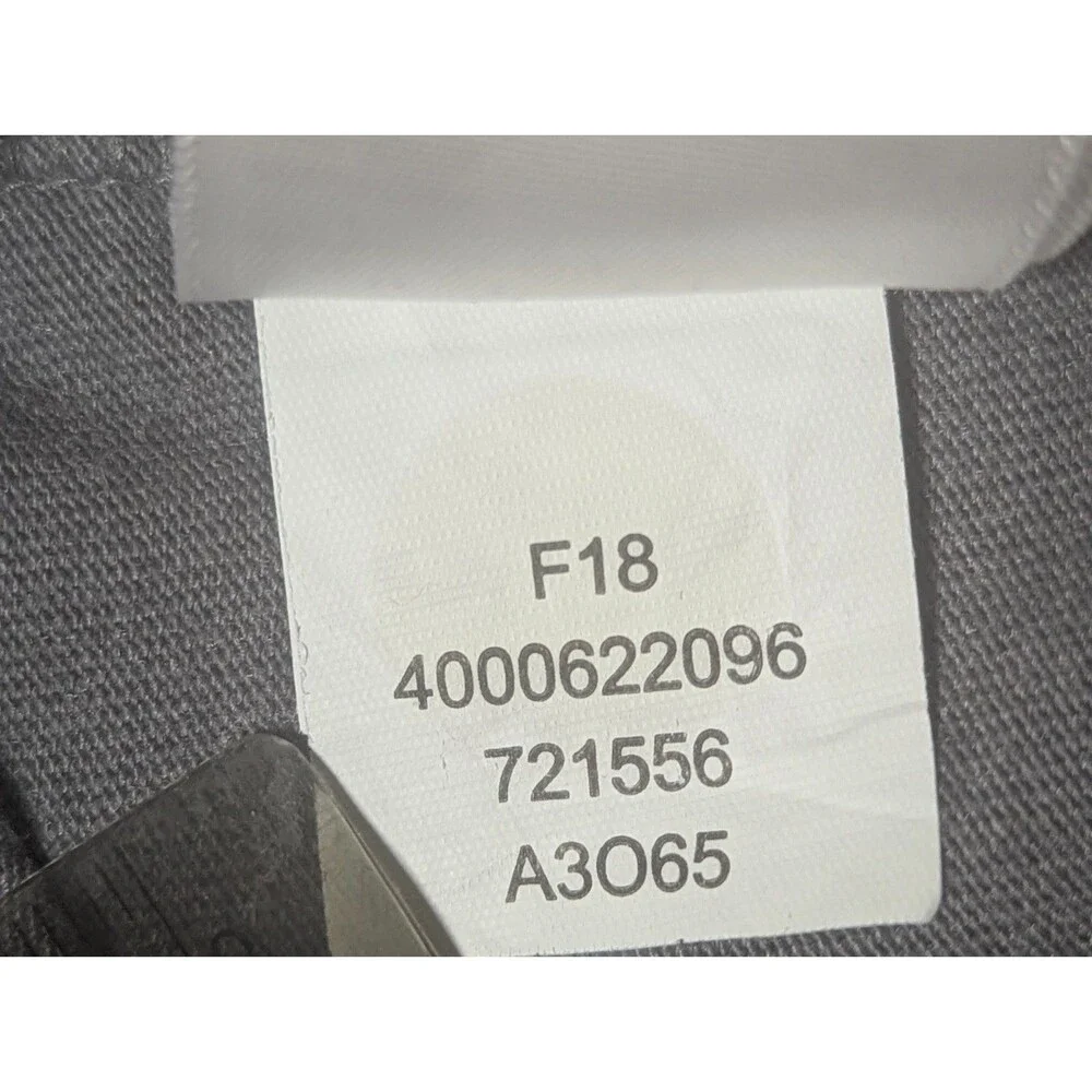 The North Face Men's XL Hoodie Henley 3 Snap Pullover Gray Cotton Blend F18